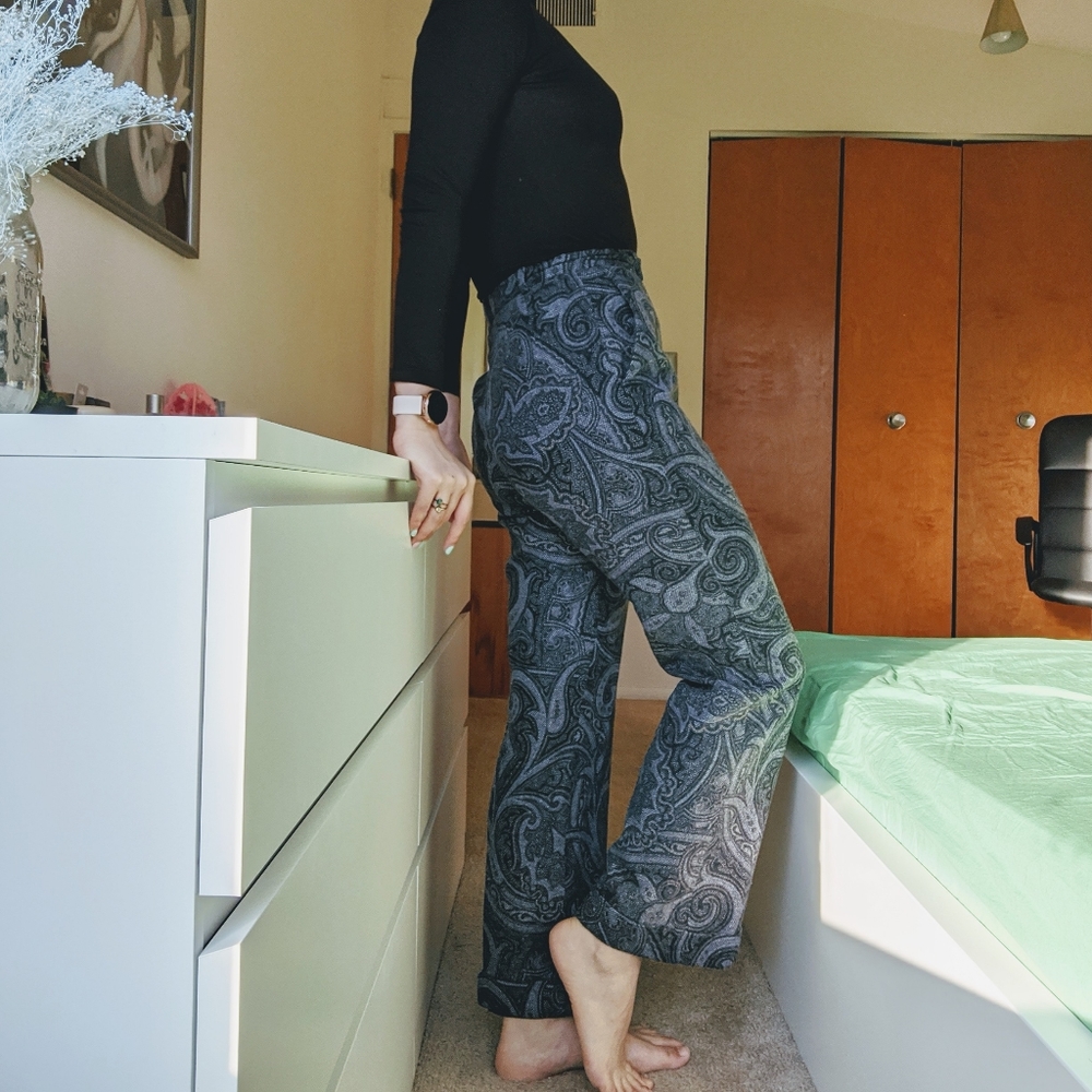 Lafayette 148 New York wool silk pants